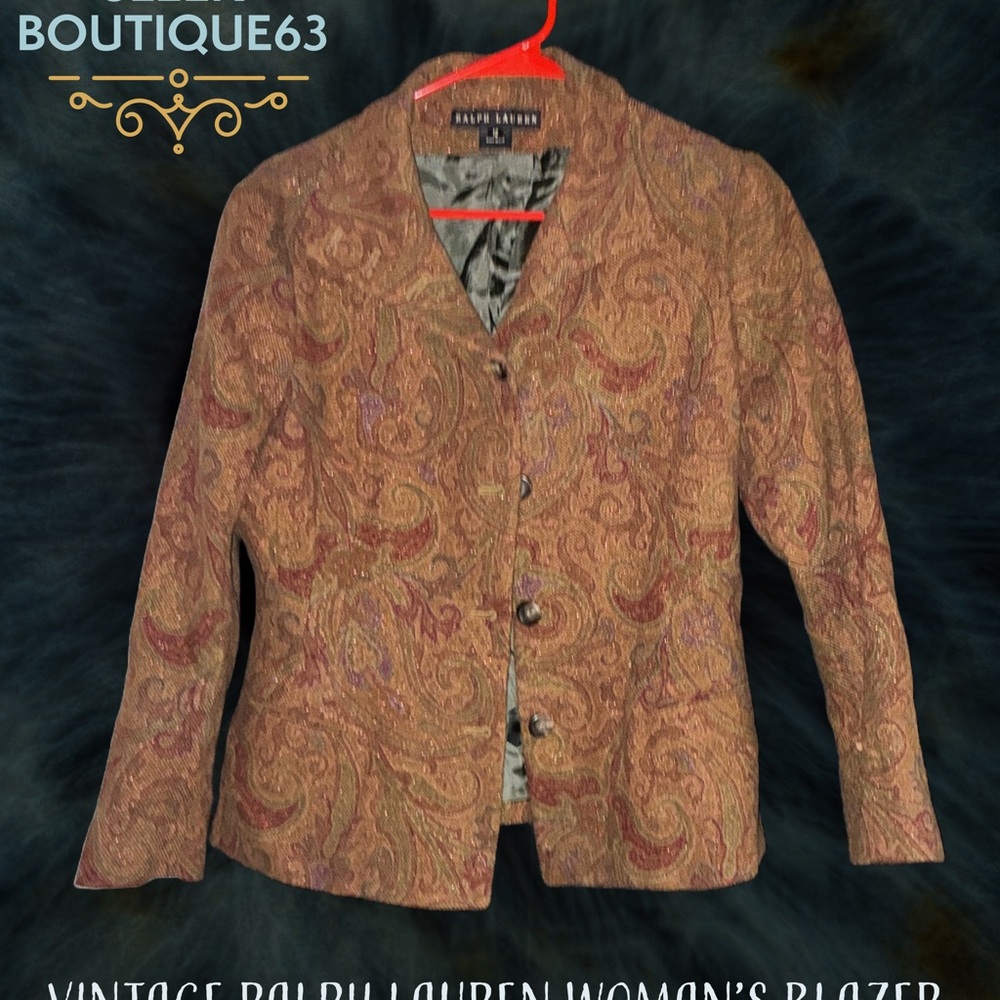 VINTAGE RALPH LAUREN WOMAN'S BLAZER